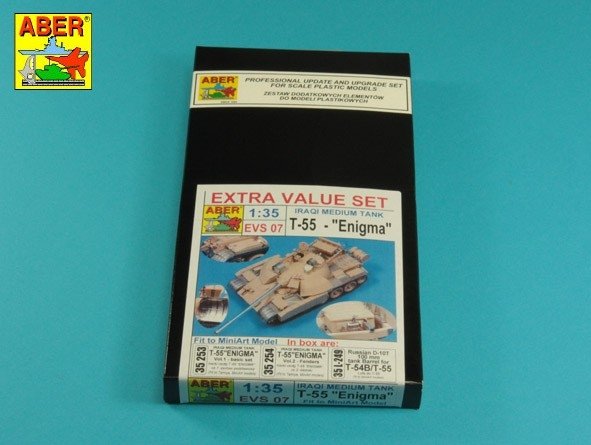 Aber EVS-07 T-55 ENIGMA (Fit to MiniArt model) 1/35