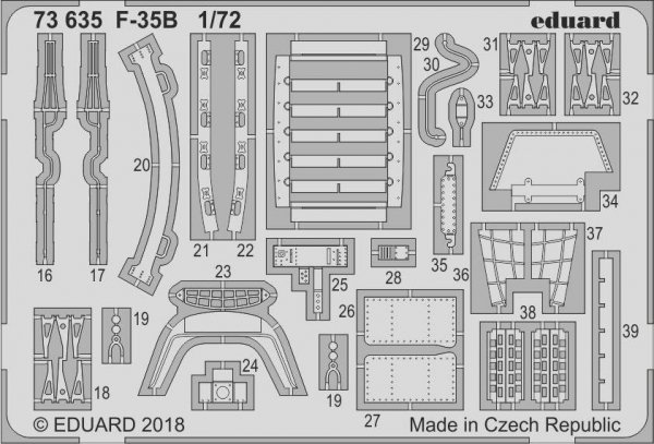 Eduard 73635 F-35B HASEGAWA 1/72