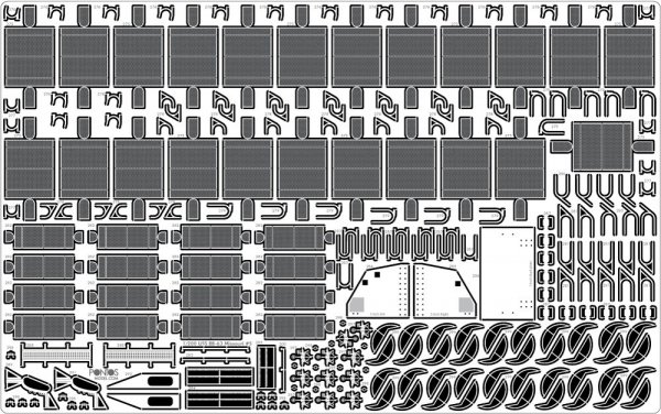 Pontos 22002F1 USS BB-63 Missouri 1945 Detail Up Set (Without wooden deck) (1:200)
