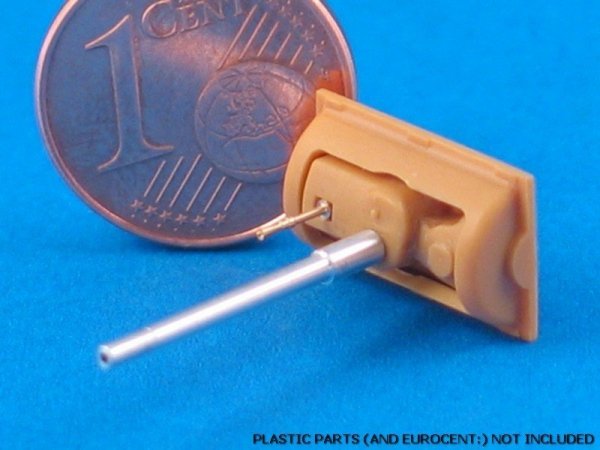 Aber 72L-30 Lufa 40mm 2 pdr. do czołgu Matilda Mk.II / British 40 mm 2 pdr. tank barrel for Matilda Mk.II 1/72