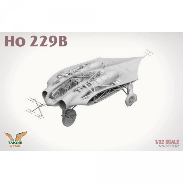 Takom 32001W Ho 229 Box - Ho 229A + Ho 229B + Ho 229 Pilot (Limited Edition) 1/32