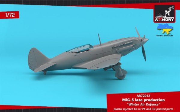 Armory Models 72012 MiG-3 late production - "Winter Air Defence" 1/72