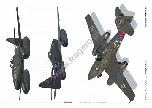 Kagero 3046 Messerschmitt Me 262 Schwalbe vol. I (EN)