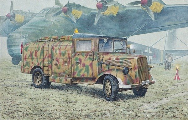 Roden 730 Opel Blitz Kfz.385 Tankwagen 1/72