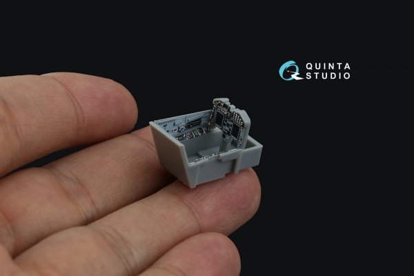 Quinta Studio QD72120 MiG-29SMT 9-19 3D-Printed coloured Interior on decal paper (Trumpeter) 1/72
