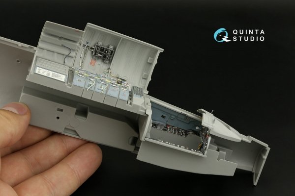 Quinta Studio QD32188 F-104J 3D-Printed coloured Interior on decal paper (Italeri) 1/32