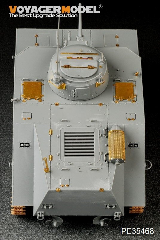 Voyager Model PE35468 WWII Imperial Japanese Navy Type 2( Ka-Mi) Amphibious Tank for DROGON 6678 1/35