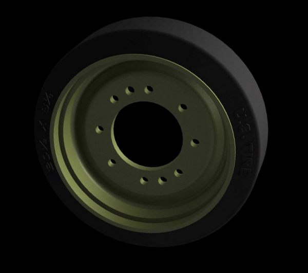 Panzer Art RE35-653 M4 “Sherman” HVSS spare road wheels (2pcs) 1/35