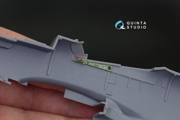 Quinta Studio QDS-48253 P-51D 3D-Printed &amp; coloured Interior on decal paper ( Tamiya ) (small version) 1/48
