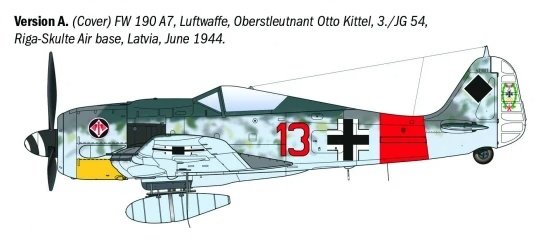 Italeri 1490 Focke-Wulf Fw 190 A-8/F Aces 1/72