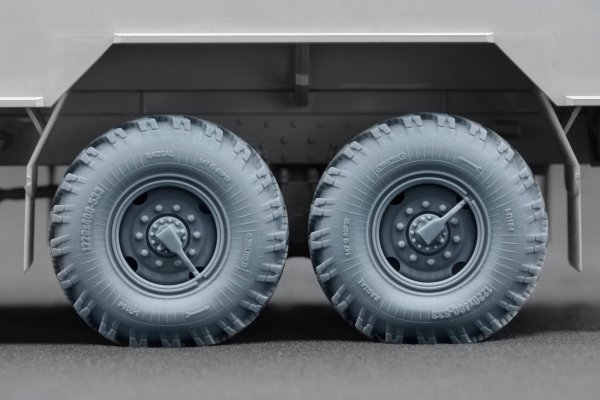 ScaleX WM 35009S Kamaz 4310 Sagged wheel set (for Trumpeter) 1/35