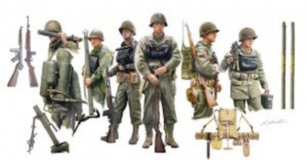 Italeri 6522 U.S. Infantry On Board (1:35)