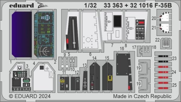 Eduard BIG33160 F-35B TRUMPETER 1/32