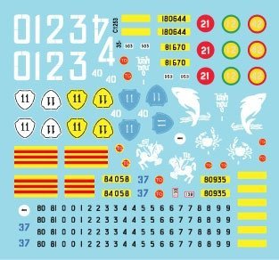 Star Decals 35-C1253 Vietnam 3 1/35