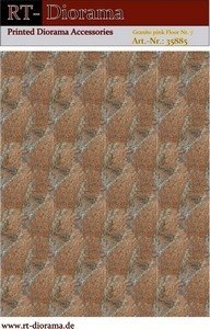 RT-Diorama 35885 Printed Accessories: Granite pink Floor Nr.7 1/35