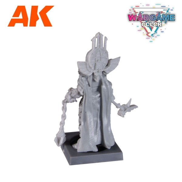 AK Interactive AK11770 BASILEAN ABBESS – WARGAME STARTER SET – 14 COLORS &amp; 1 FIGURE