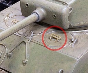 Asuka 35-L40 Periscope Guard for US Tank 1/35