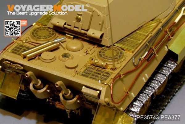 Voyager Model PE35743 WWII German King Tiger (Porsche Turret) （For TAMIYA 35169） 1/35