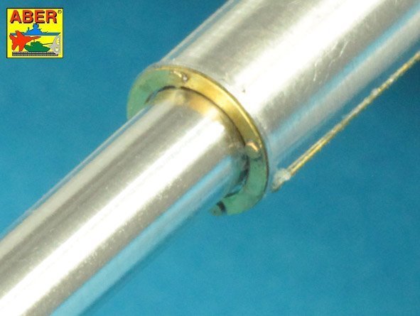 Aber 35L-250 125mm 2A46 Barrel for Russian Tank T-64 &amp; T-72A (For Trumpeter) 1:35