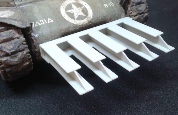 Panzer Art  RE35-578 T1 “Rhino device” for US tanks pattern 4 1/35
