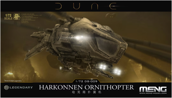 Meng Model DS-009 Harkonnen Ornithopter 1/72