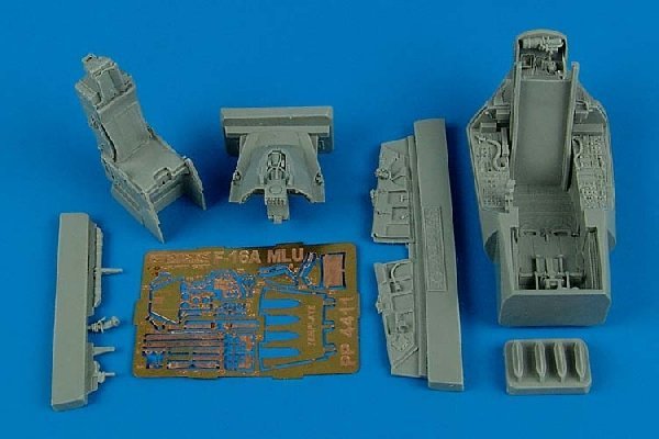 Aires 4411 F-16A MLU Falcon cockpit set 1/48 Hasegawa