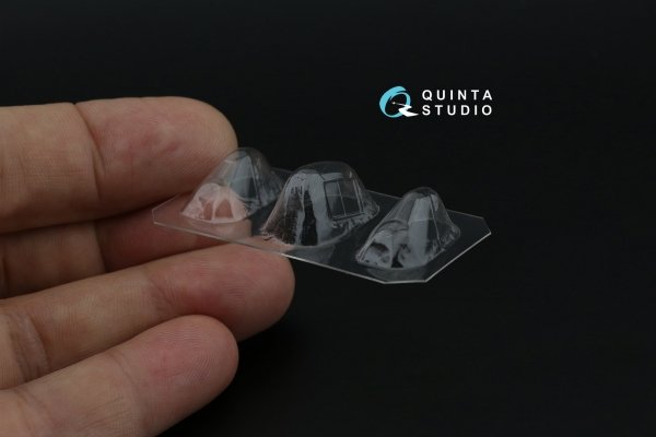 Quinta Studio QC72008 F6F-3/5 Hellcat vacuumed clear canopy (Eduard) 1/72
