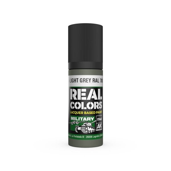 AK Interactive RC854 Hellgrau-Light Grey RAL 7009 (Interior Color) 17 ml