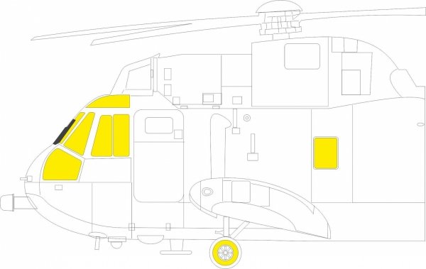 Eduard BIG49399 Sea King HU.5 AIRFIX 1/48
