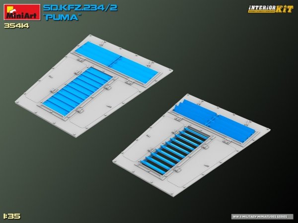 MiniArt 35414 Sd.Kfz. 234/2 PUMA. INTERIOR KIT 1/35