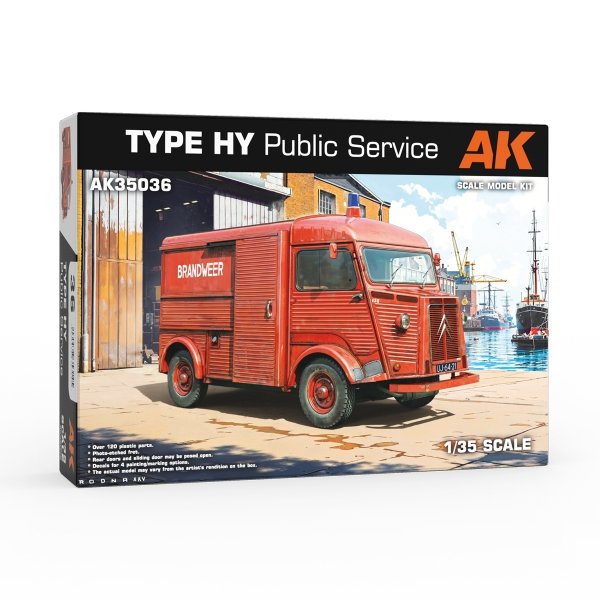 AK Interactive AK35036 Type HY Public Service 1/35