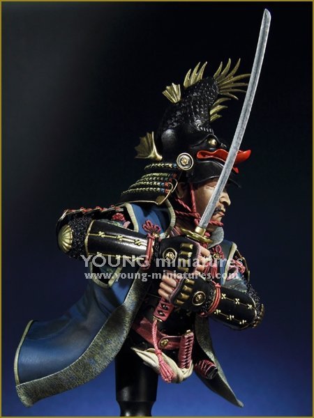 Young Miniatures YH1844 Daimyo Warlord 1650 1/10