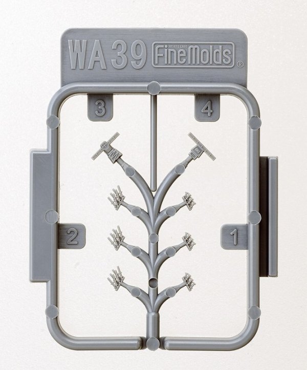 Fine Molds WA39 Chaff &amp; Decoy Launcher / Horizontal Reference Bar 1/700