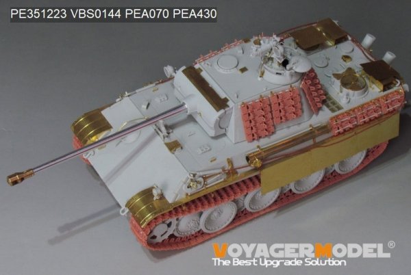 Voyager Model PE351223 WWII German Panther G Late ver.Basic For MENG TS-054 1/35