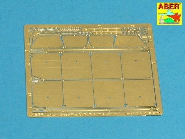 Aber 72A09 Osłony boczne do PzKpfw III / Side skirts for PzKpfw III 1/72