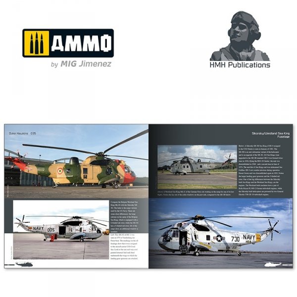 HMH Publications DH-035 Sikorsky/Westland Sea King - Aircraft In Detail (English Version)