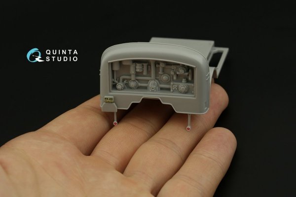 Quinta Studio QD48294 Opel Blitz family 3D-Printed &amp; coloured Interior on decal paper (Tamiya/Italeri) 1/48