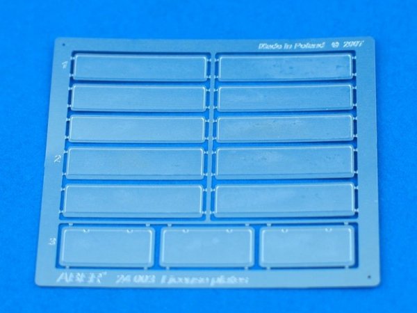 Aber 24003 Tablice rejestracyjne (1:24)