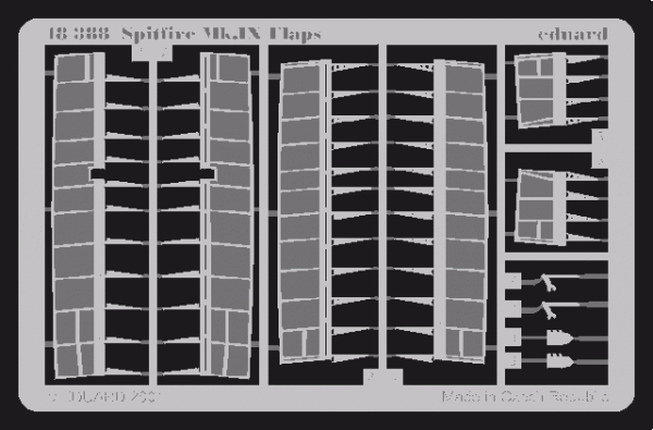 Eduard 48388 Spitfire Mk. IX flaps 1/48  (HASEGAWA)