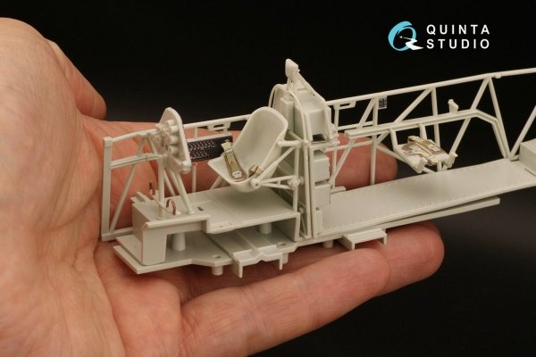 Quinta Studio QD32138 Ar 196A/B 3D-Printed &amp; coloured Interior on decal paper (Revell) 1/32