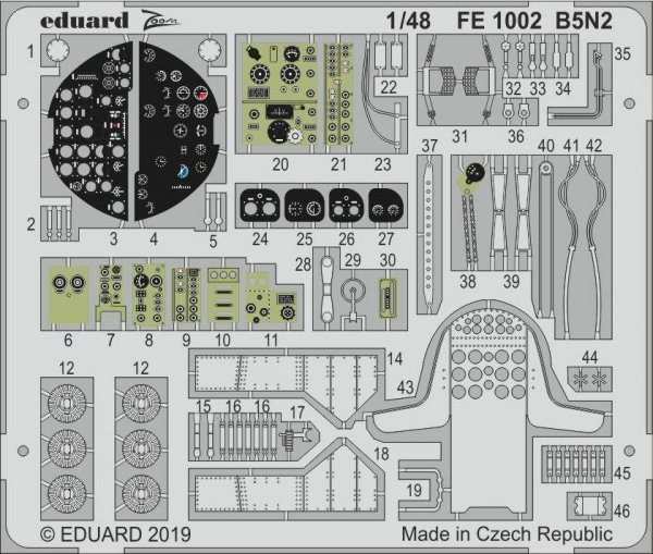 Eduard FE1002 B5N2 HASEGAWA 1/48