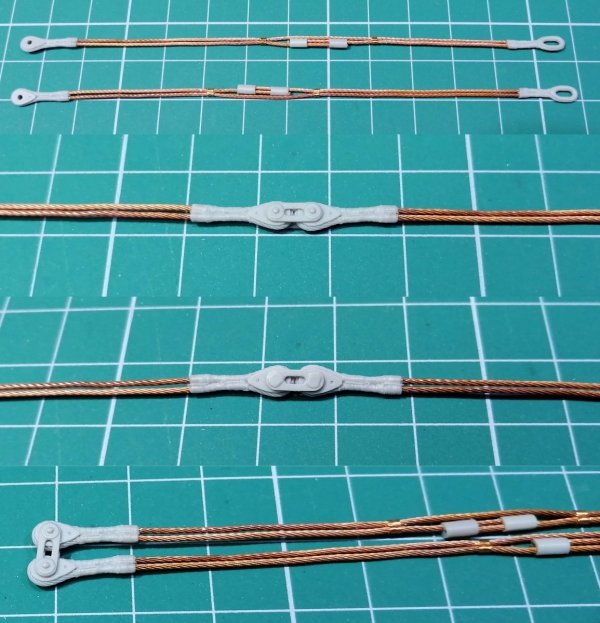Eureka XXL ER-3561 Towing cable for Israeli Merkava I &amp; II Tanks 1/35