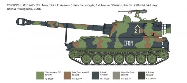 Italeri 6589 M109 A2/A3/G 1/35