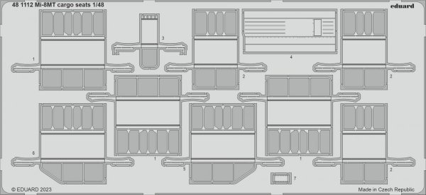 Eduard BIG49379 Mi-8MT CARGO INTERIOR TRUMPETER 1/48