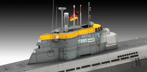 Revell 05186 70 Years Bundeswehr: Wilhelm Bauer, Type 206A, 212A 1/144