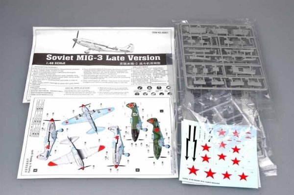 Trumpeter 02831 Soviet MiG-3 Late Version (1:48)