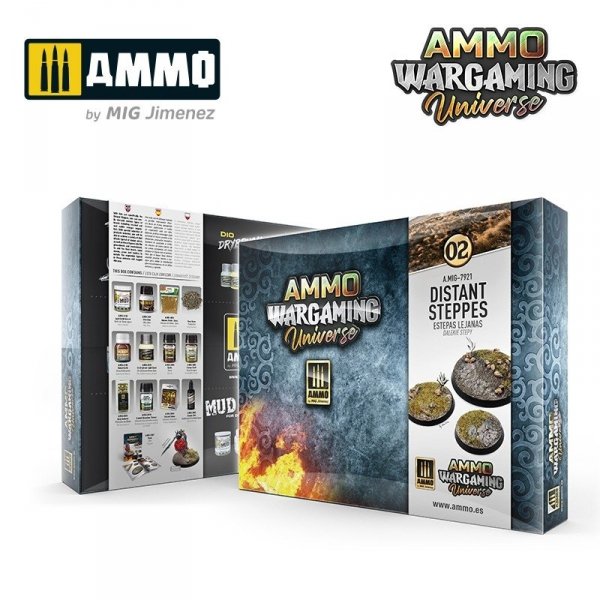 AMMO of Mig Jimenez 7921 AMMO WARGAMING UNIVERSE 02 - Distant Steppes