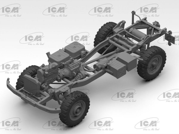 ICM 35135 Unimog S 404 German military truck 1/35
