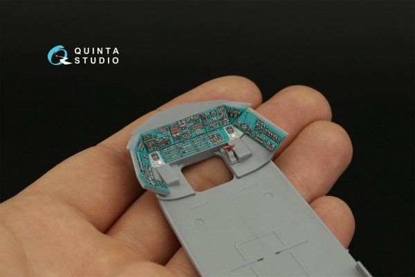 Quinta Studio QDS-48339 Mi-8MT 3D-Printed &amp; coloured Interior on decal paper (Zvezda) (Small version) 1/48