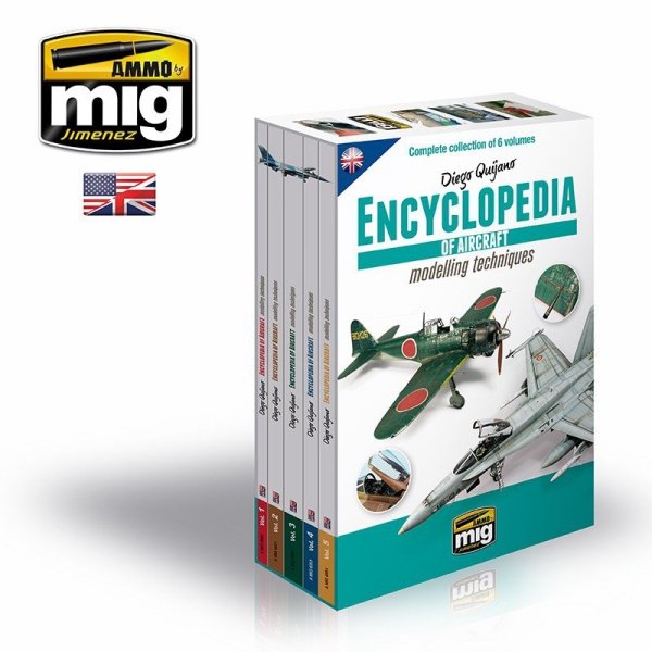 Ammo of Mig 6049 COMPLETE ENCYCLOPEDIA OF AIRCRAFT MODELLING TECHNIQUES (English)